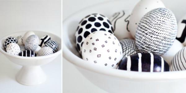 Decorar y colorear huevos de Pascua: originalidad y tradiciones.
