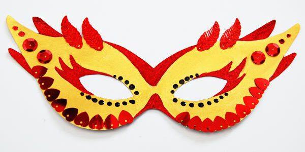 Máscaras de carnaval de papel DIY: hacer con niños
